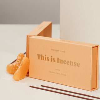 noosa incense orange box