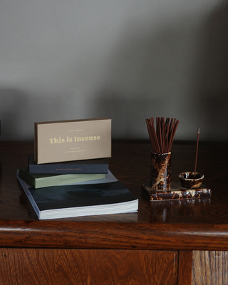 Gentle Habits Ceramic Incense Caddy – Chocolate