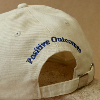 Positive Outcomes Cap - CREAM/BLUE