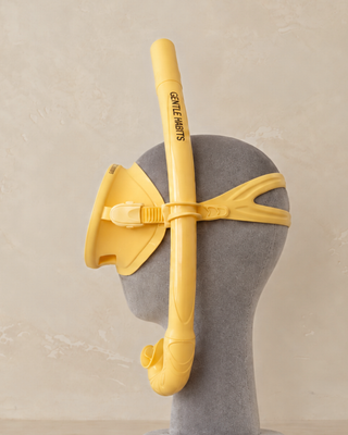 DIVE MASK & SNORKEL SET  - LEMON