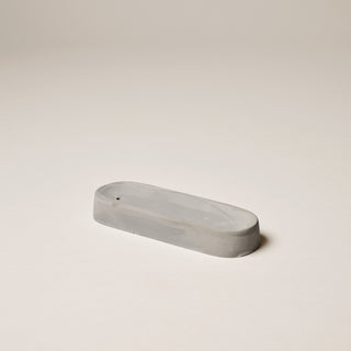 Ceramic Incense Holder - Cement
