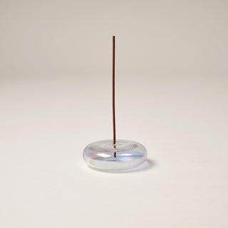 Glass Vessel Incense Holder - IRIDESCENT