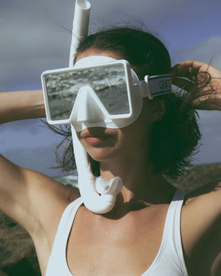 BARBADOS WHITE - SILVER MIRROR LENS