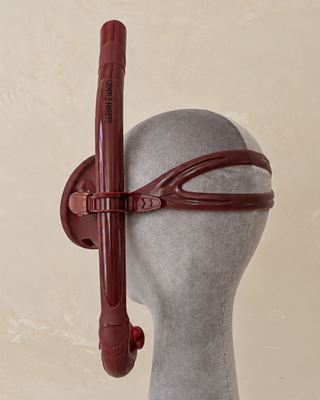 DIVE MASK & SNORKEL SET - MERLOT