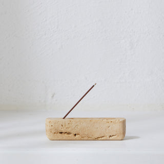 Mason Wylde Travertine Incense Holder